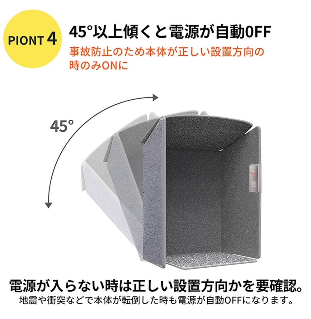5面パネルヒーター